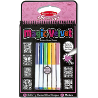 Набор для творчества Melissa&Doug Магическая бархатная раскраска Бабочки (MD5394)