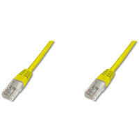 Патч-корд Digitus 1м, cat.5e, UTP, AWG 26/7, yellow (DK-1511-010/Y) изображение 2