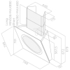 Вытяжка кухонная Elica OM AIR WH/F/75 изображение 2