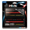 Модуль пам'яті для комп'ютера DDR4 8GB (2x4GB) 2400 MHz Delta Red LED Team (TDTRD48G2400HC15ADC01) зображення 3
