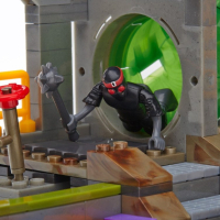 Конструктор Mega Bloks Черепашки-ниндзя Подземное хранилище черепашек (DMX55) изображение 4
