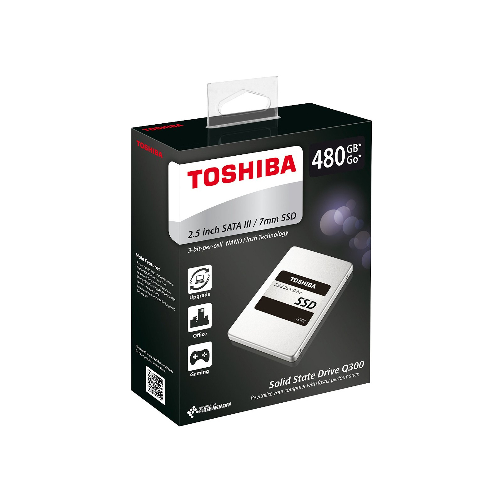 Накопитель SSD 2.5" 480GB Toshiba (HDTS848EZSTA) изображение 4