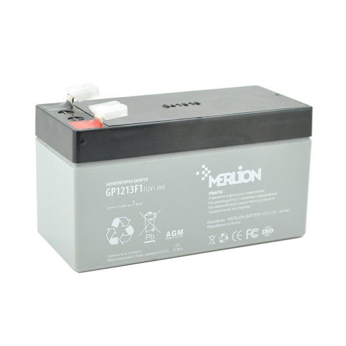 Батарея к ИБП Merlion 12V-1.3Ah (GP1213F1)