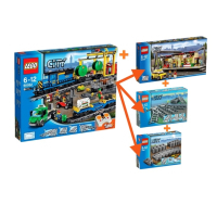 Конструктор LEGO City Комбинированный набор Поезда 4 в 1 (66493) изображение 2