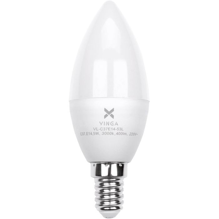 Лампочка Vinga VL-C37E14-53L зображення 3