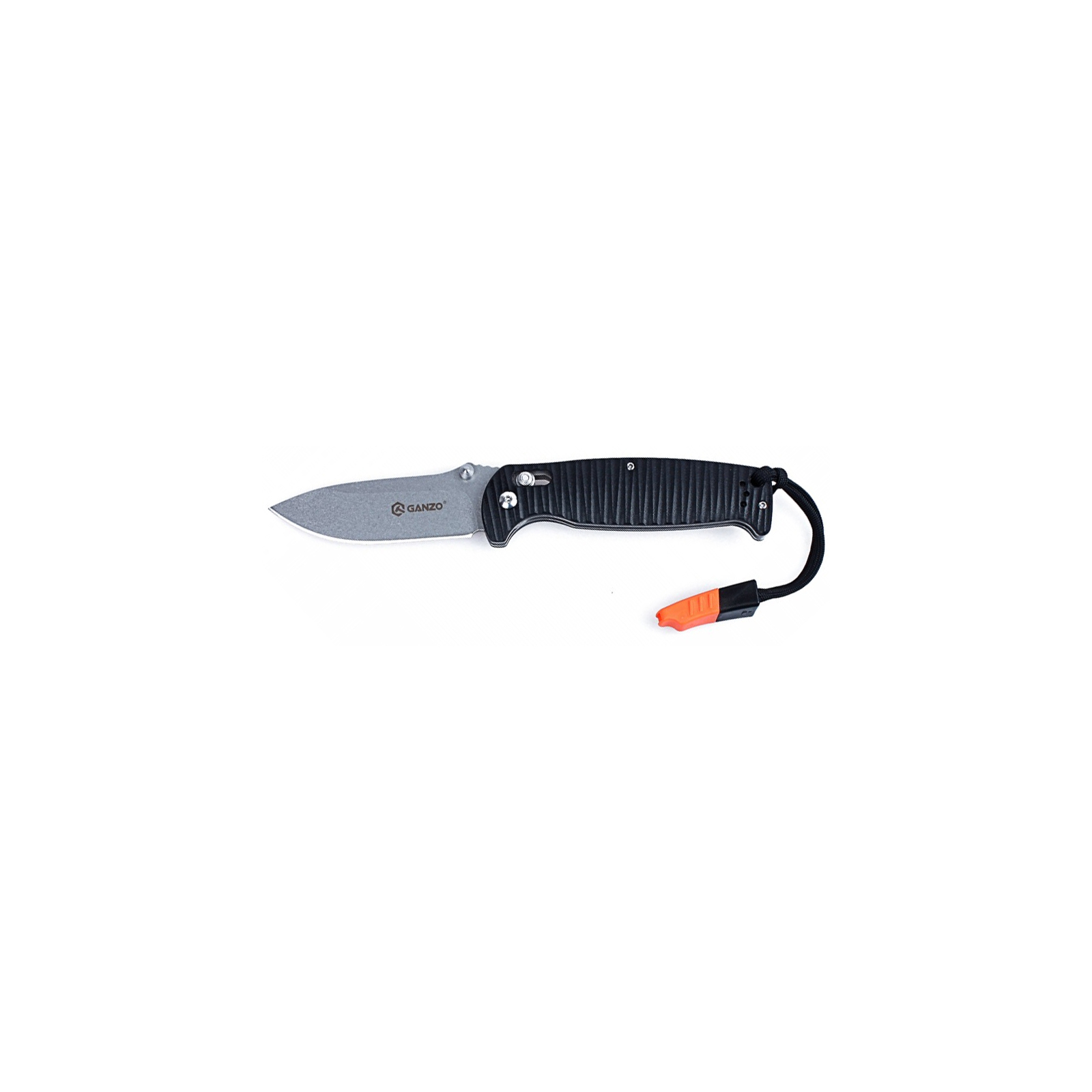 Нож Ganzo G7413P-BK-WS чёрный (G7413P-BK-WS)