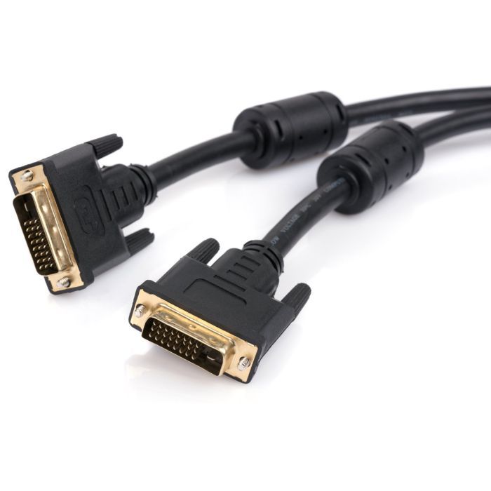 Кабель мультимедійний DVI 24+1 1.8m Vinga (DVI01-1.8) зображення 5