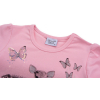 Кофта Breeze з оленям і метеликами (7309-116G-pink) зображення 2