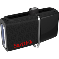 USB флеш накопитель SanDisk 16GB Ultra Dual Drive OTG Black USB 3.0 (SDDD2-016G-GAM46) изображение 2