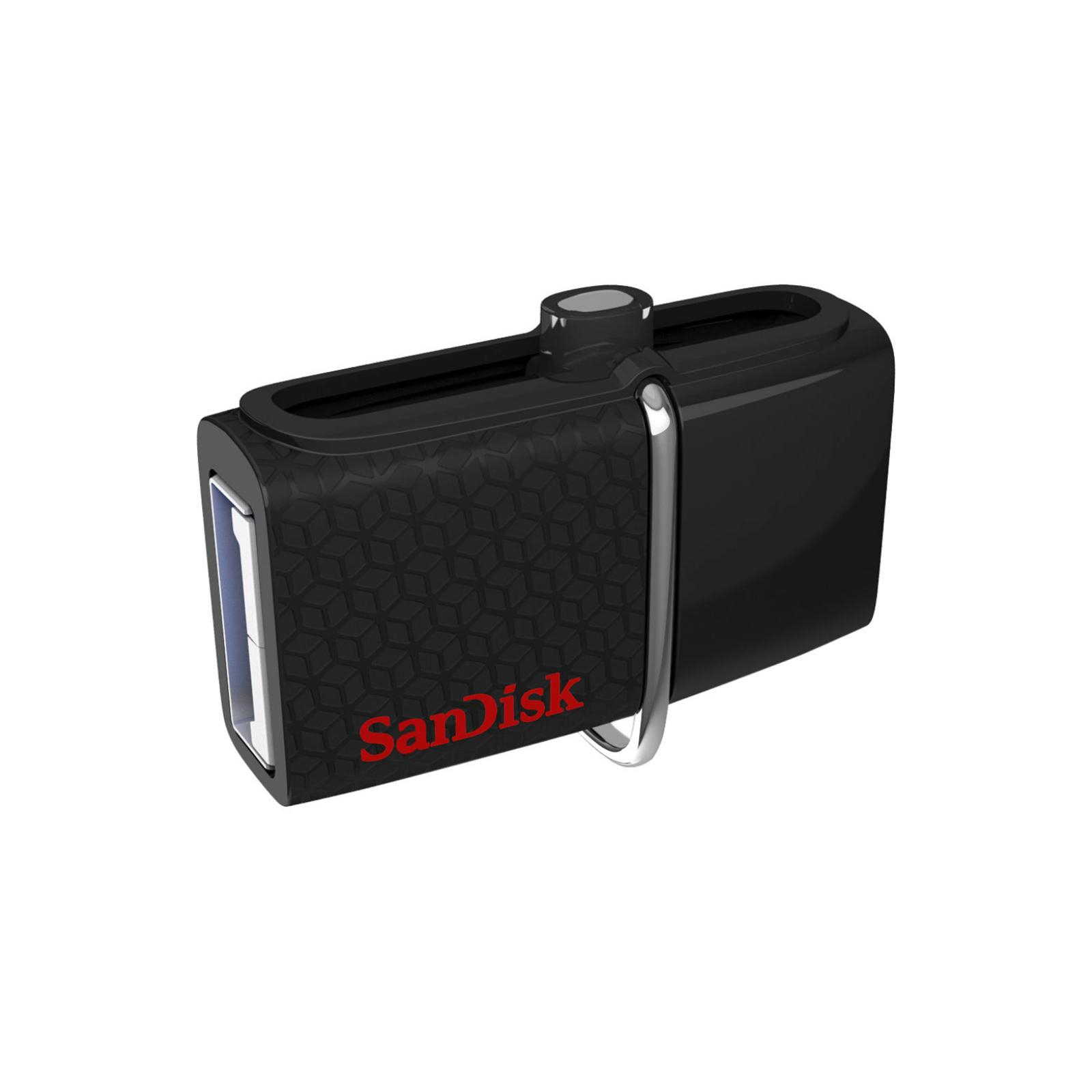 USB флеш накопитель SanDisk 16GB Ultra Dual Drive OTG Black USB 3.0 (SDDD2-016G-GAM46) изображение 2