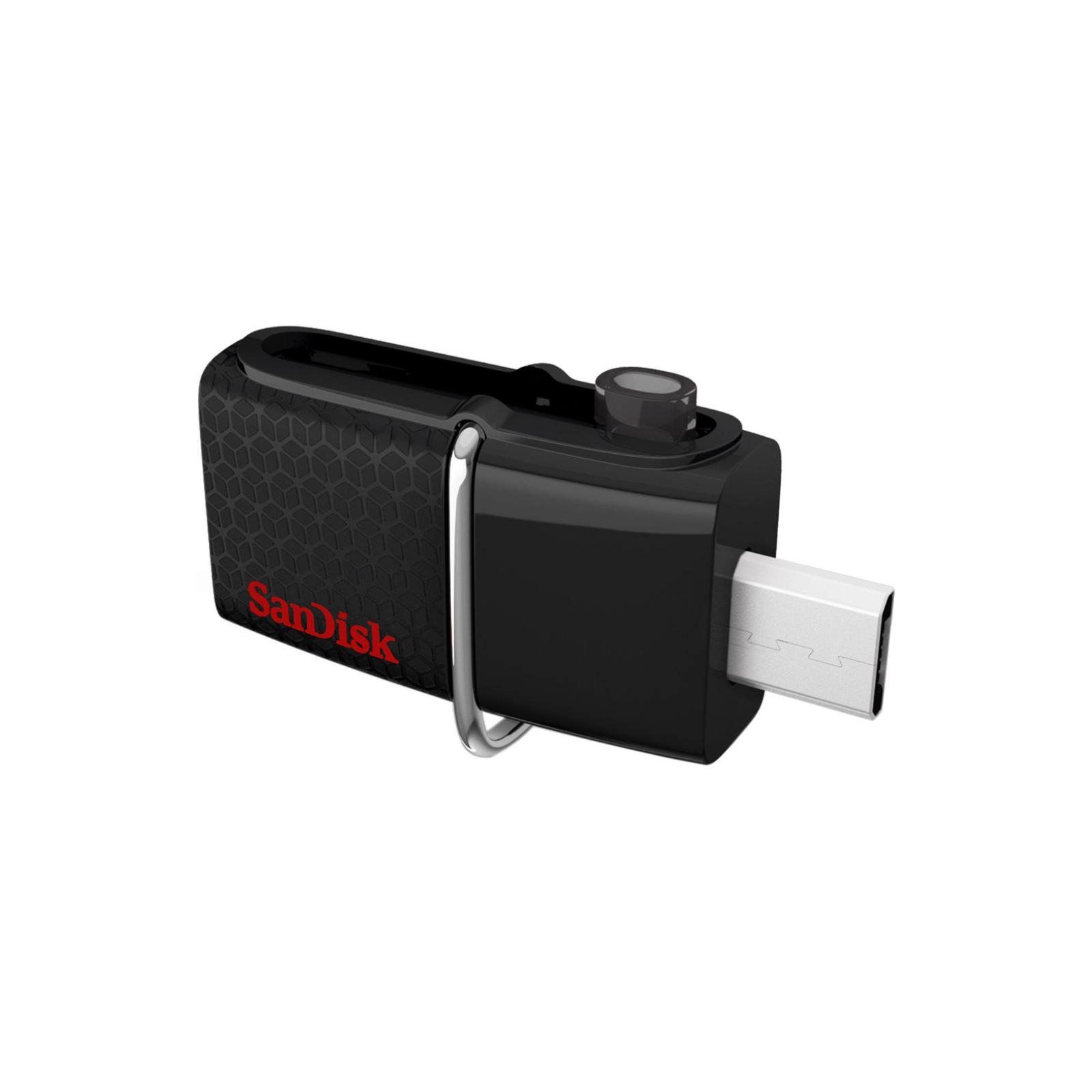 USB флеш накопичувач SanDisk 16GB Ultra Dual Drive OTG Black USB 3.0 (SDDD2-016G-GAM46) зображення 5