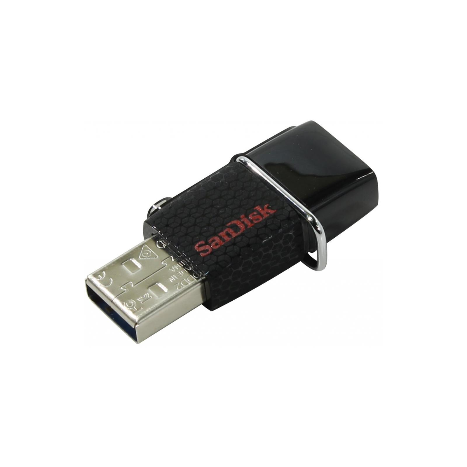 USB флеш накопичувач SanDisk 16GB Ultra Dual Drive OTG Black USB 3.0 (SDDD2-016G-GAM46) зображення 8