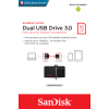 USB флеш накопитель SanDisk 16GB Ultra Dual Drive OTG Black USB 3.0 (SDDD2-016G-GAM46) изображение 9