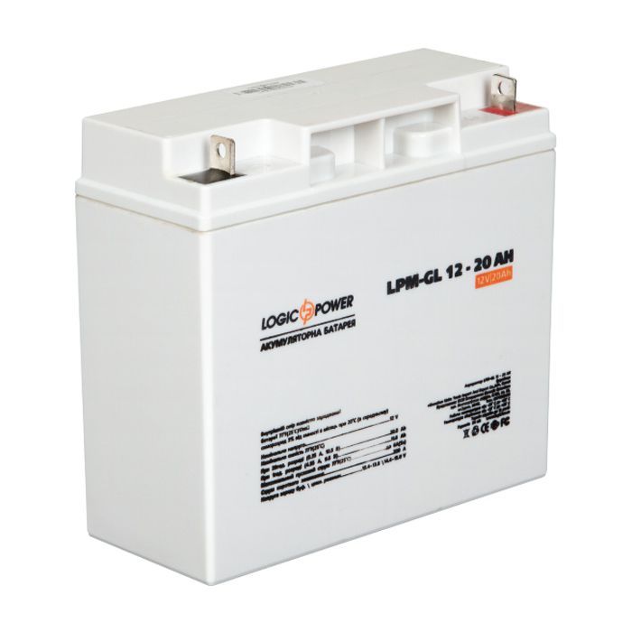 Батарея к ИБП LogicPower LPM-GL 12В 20Ач (5214) изображение 2