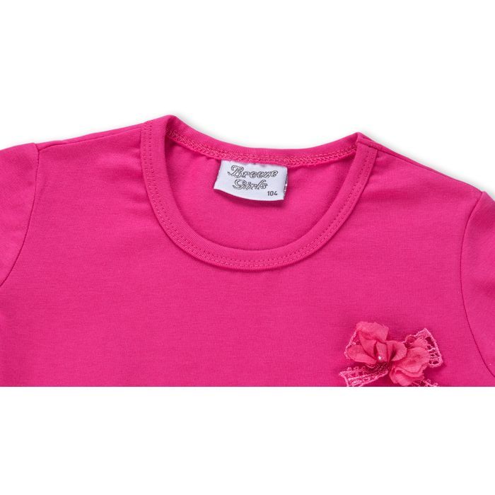 Плаття дитяче Breeze зі спідницею в смужку (8753-92G-fuchsia) зображення 3