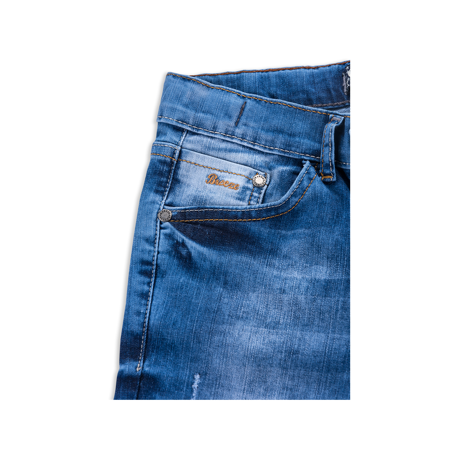 Джинсы Breeze с ремнем (20058-140G-jeans) изображение 5