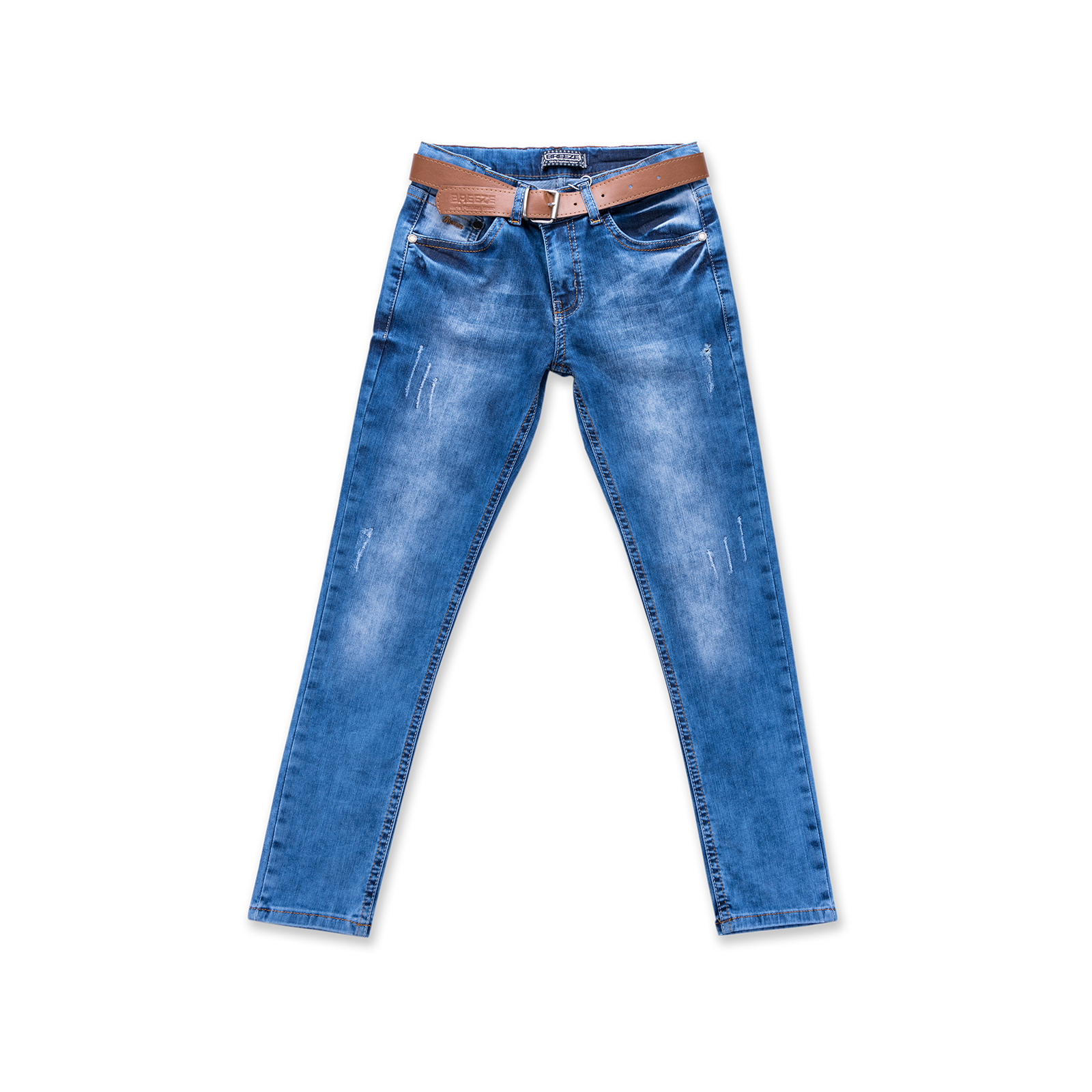Джинсы Breeze с ремнем (20058-128G-jeans)