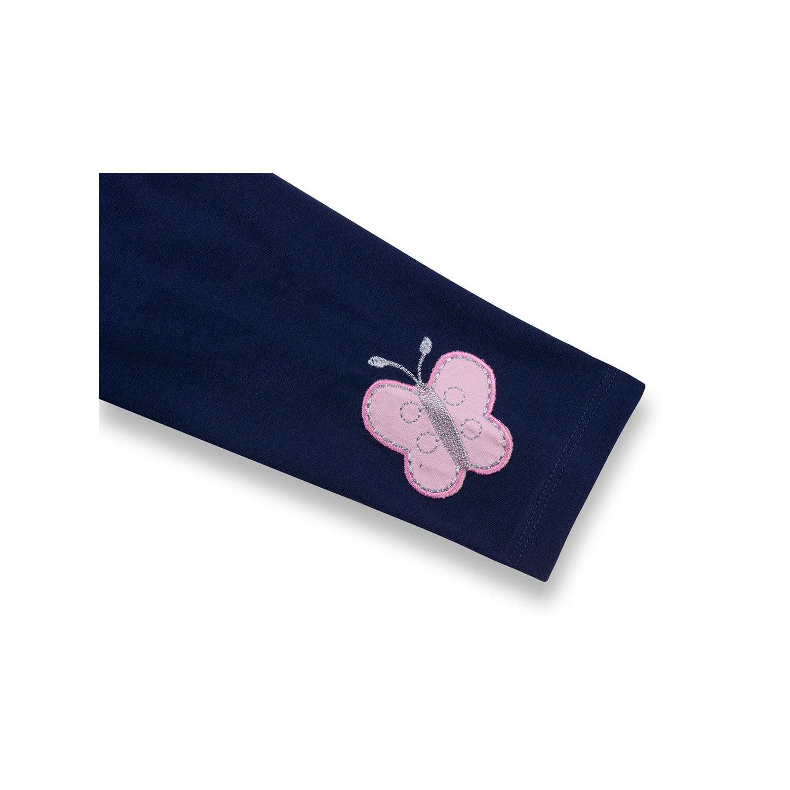 Набір дитячого одягу Breeze с вышитыми цветочками и бабочками (8882-92G-pink) зображення 7