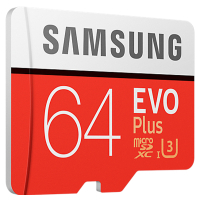 Карта памяти Samsung 64GB microSD class 10 EVO PLUS UHS-I (MB-MC64GA/RU) изображение 2