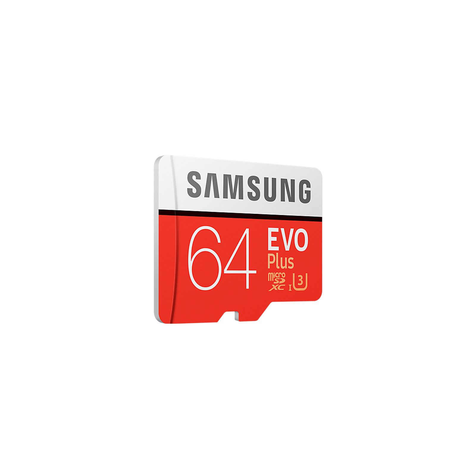 Карта памяти Samsung 64GB microSD class 10 EVO PLUS UHS-I (MB-MC64GA/RU) изображение 2