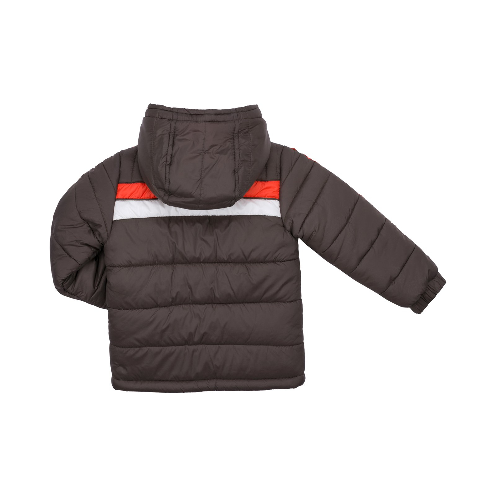 Куртка Verscon з помаранчевою смугою (2663-116B-brown) зображення 6