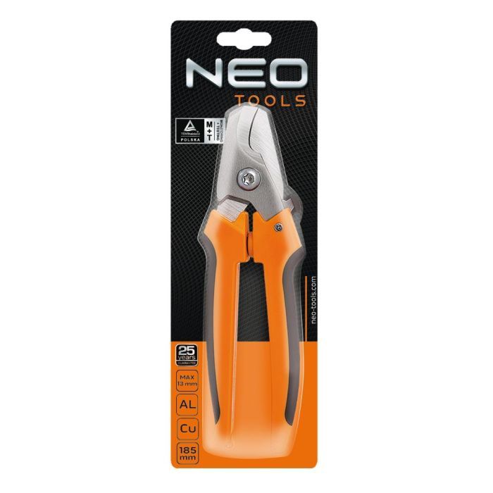 Кабелеріз Neo Tools для мідних та алюмінієвих кабелів,185 мм (01-510) зображення 2