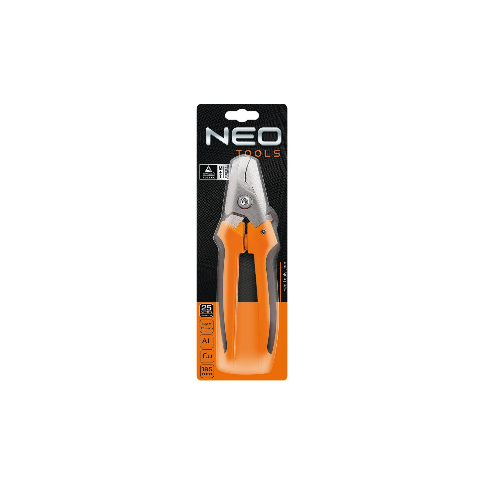 Кабелерез Neo Tools для медных и алюминевых кабелей,185 мм (01-510) изображение 2
