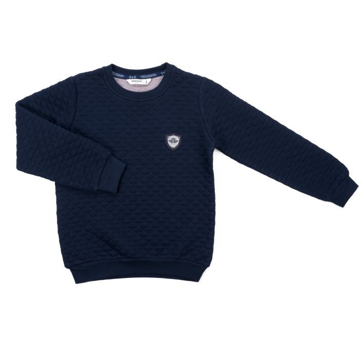Кофта дитяча Breeze з емблемою (9946-140B-blue)