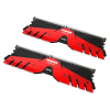 Модуль памяти для компьютера DDR4 16GB (2x8GB) 3000 MHz T-Force Dark Rog Black/Red Team (TDRRD416G3000HC16CDC01) изображение 2