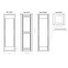 Шкаф напольный CSV 24U Lite Plus 19" 600x1000 (акрил) (24 Lite Plus 600x1000 Acrylic) изображение 5