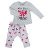 Набір дитячого одягу Breeze з бантиками (10527-80G-gray)