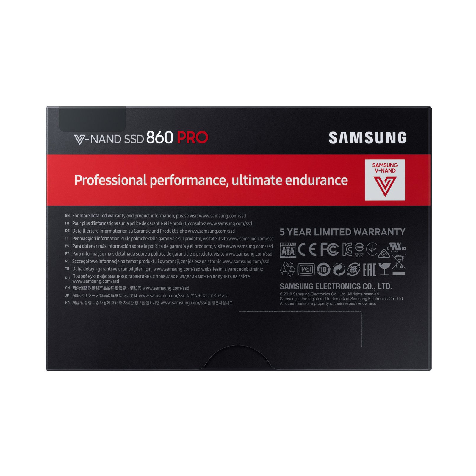 Накопитель SSD 2.5" 512GB Samsung (MZ-76P512BW) изображение 7