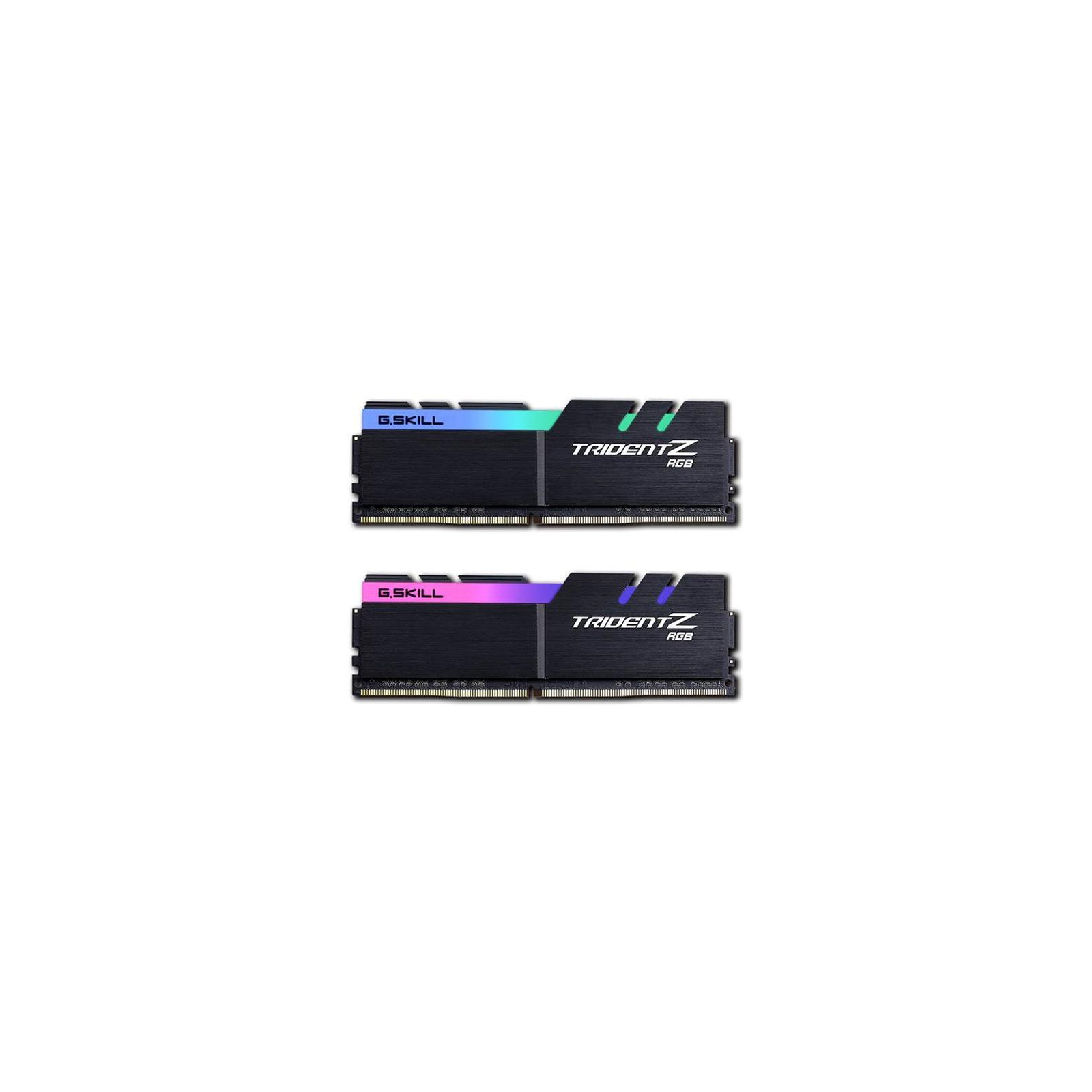 Модуль пам'яті для комп'ютера DDR4 32GB (2x16GB) 3200 MHz Trident Z RGB G.Skill (F4-3200C14D-32GTZR)