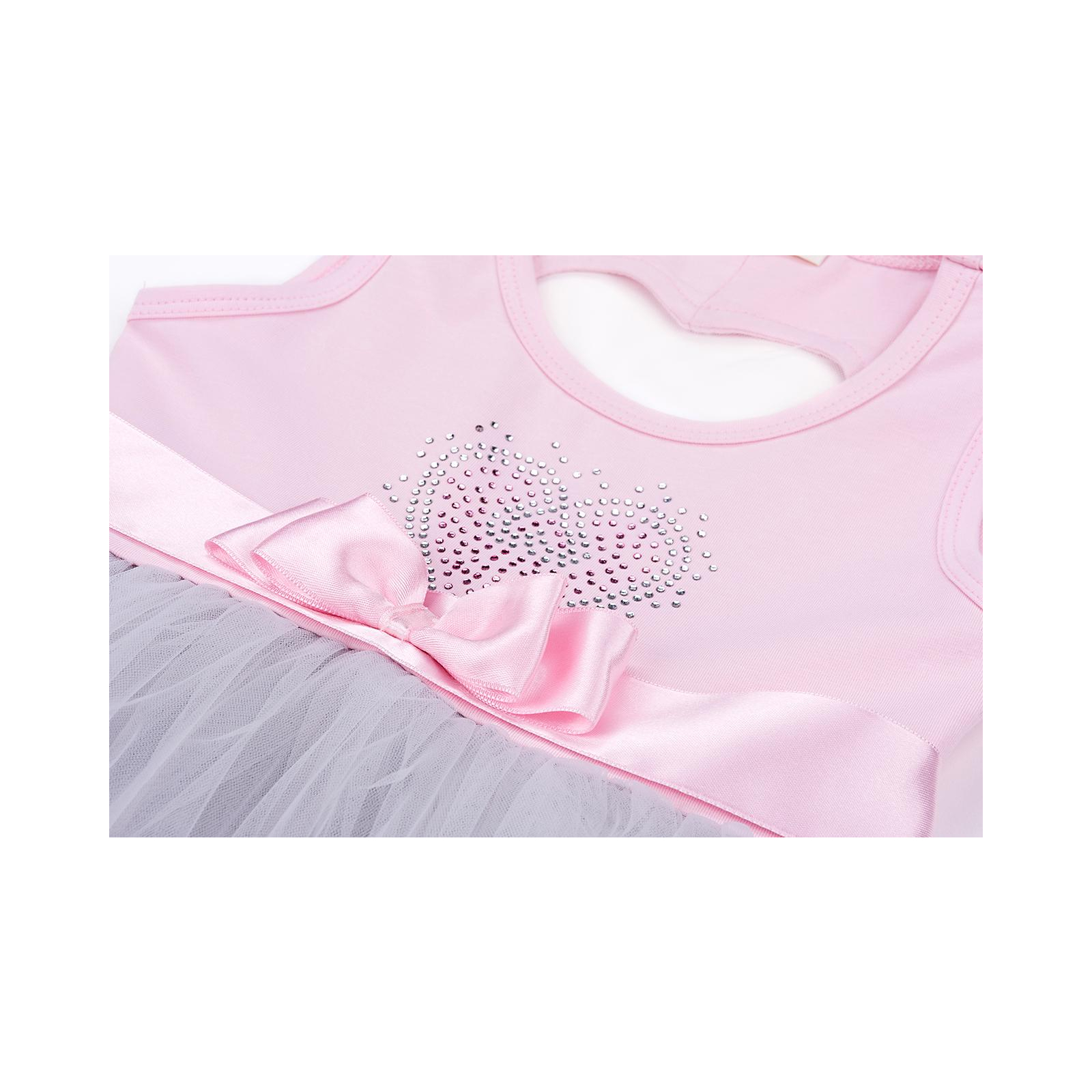 Платье Breeze сарафан с фатиновой юбкой и сердцем (10862-104G-pink) изображение 5