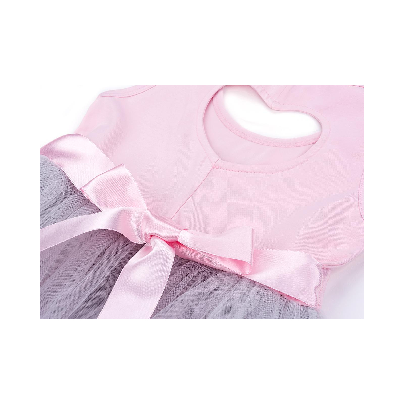 Платье Breeze сарафан с фатиновой юбкой и сердцем (10862-104G-pink) изображение 6