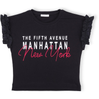 Футболка детская Breeze "MANHATTAN" (11030-140G-black)