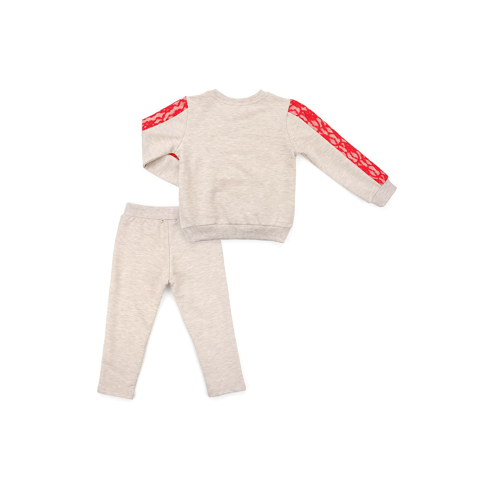 Набір дитячого одягу Breeze з мереживними вставками (10072-98B-beige) зображення 4