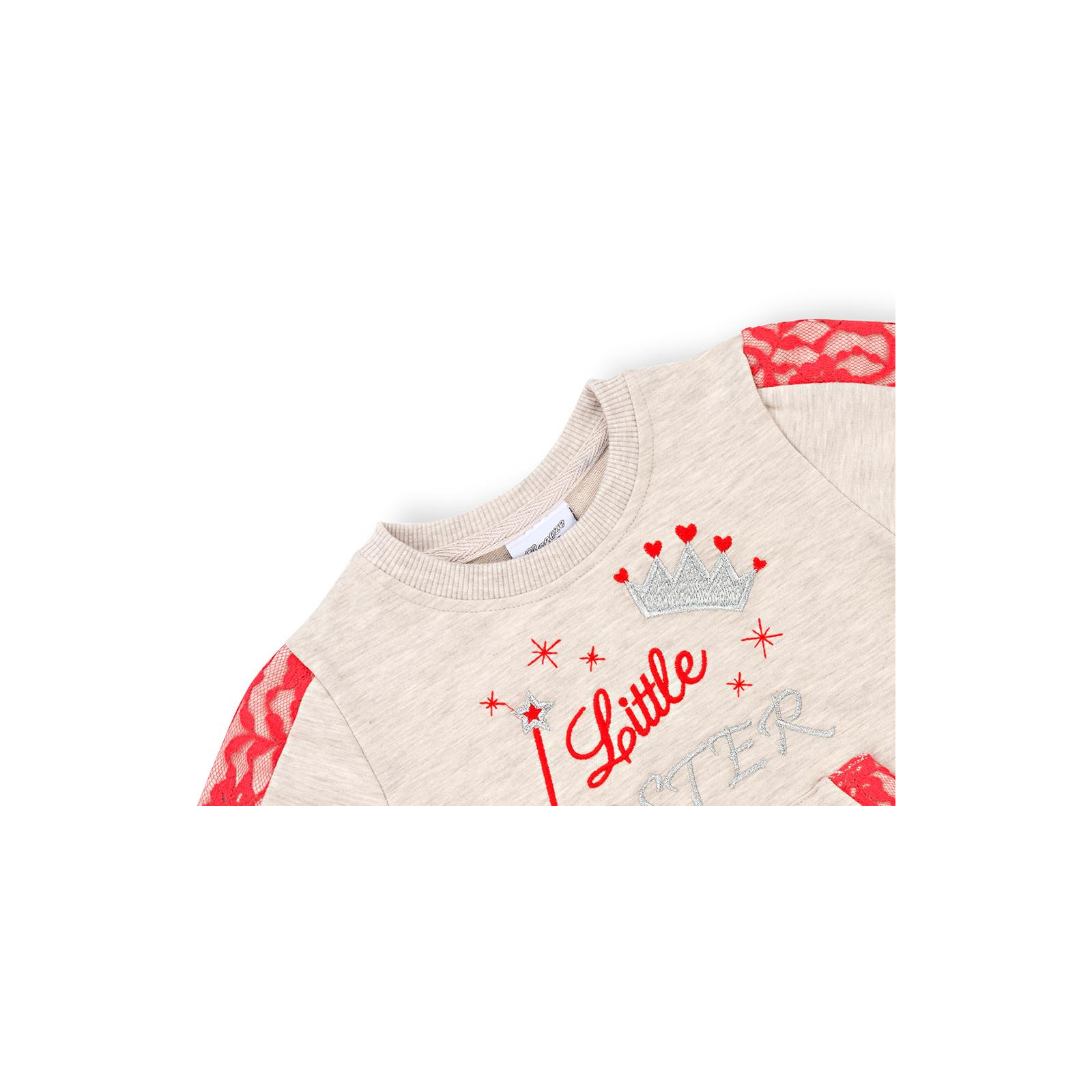 Набір дитячого одягу Breeze з мереживними вставками (10072-98B-beige) зображення 7