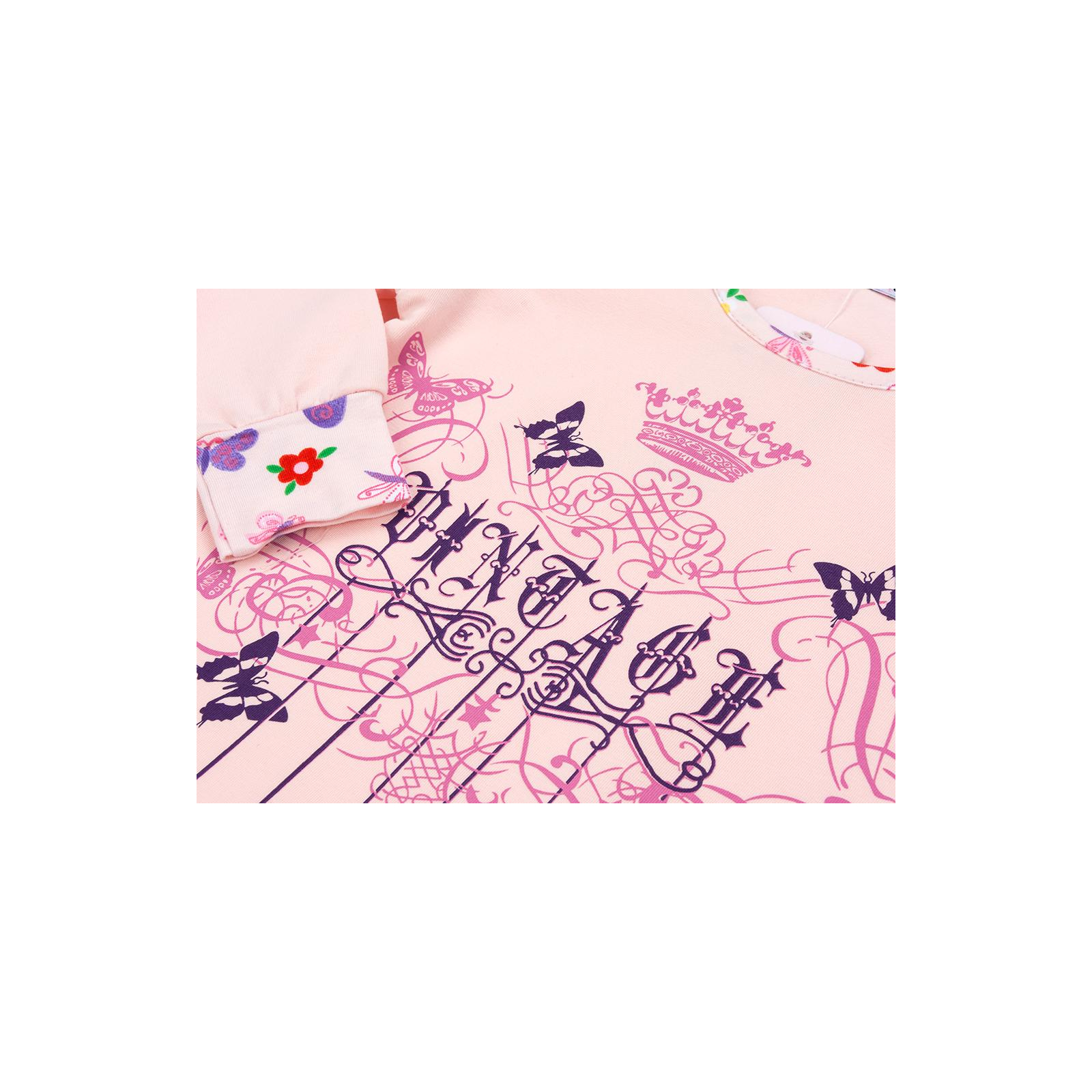 Пижама Matilda с бабочками (4858-2-98G-pink) изображение 9