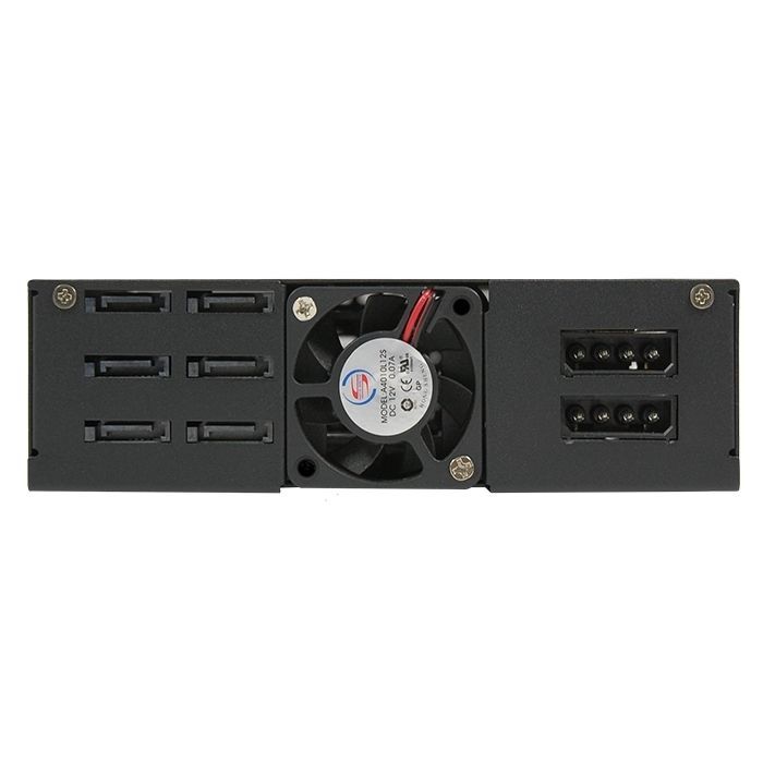 Бекплейн Chieftec 1x5.25"/6x2.5" Hot-Swap Metal (CMR-625) зображення 6