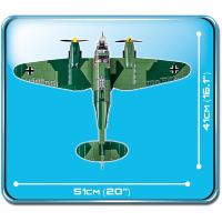 Конструктор Cobi Вторая Мировая Война Самолет Хейнкель HE-111, 610 деталей (COBI-5534) зображення 11