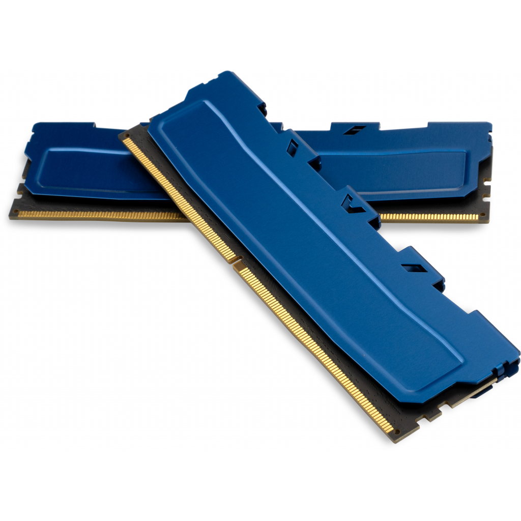 Модуль памяти для компьютера DDR4 16GB (2x8GB) 2666 MHz Kudos Blue eXceleram (EKBLUE4162619AD) изображение 3