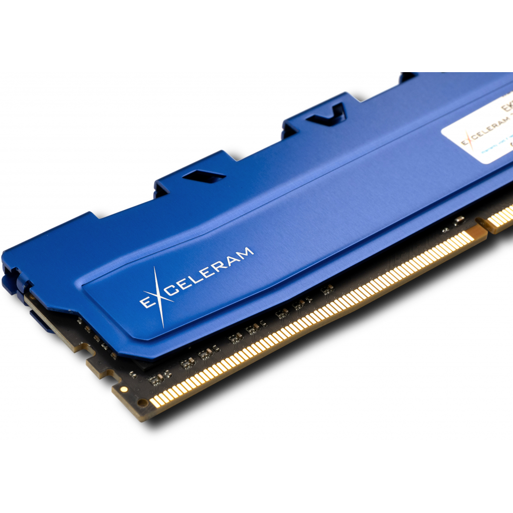 Модуль памяти для компьютера DDR4 16GB (2x8GB) 2666 MHz Kudos Blue eXceleram (EKBLUE4162619AD) изображение 4
