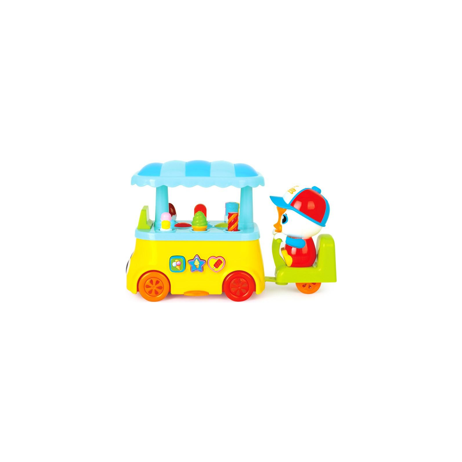 Розвиваюча іграшка Huile Toys Тележка с мороженым (6101) зображення 3