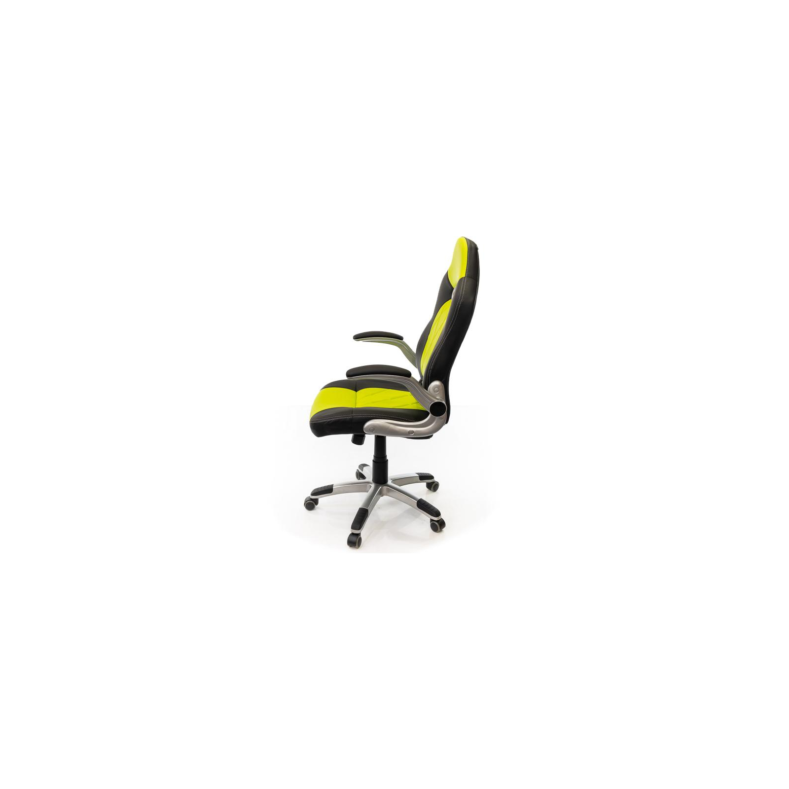 Кресло игровое Аклас Форсаж-8 PL TILT Лаймовое (10922) изображение 3