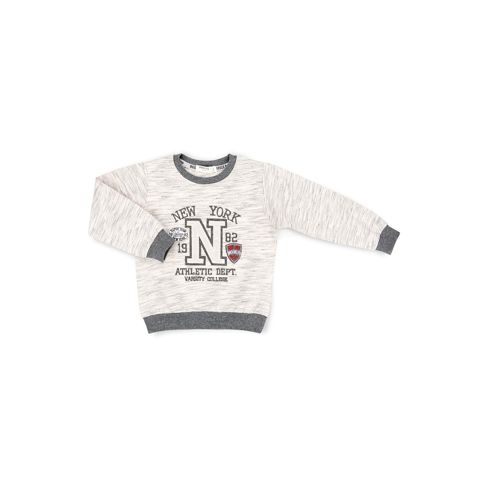 Набір дитячого одягу Breeze "NEW YORK" (11654-116B-gray) зображення 2
