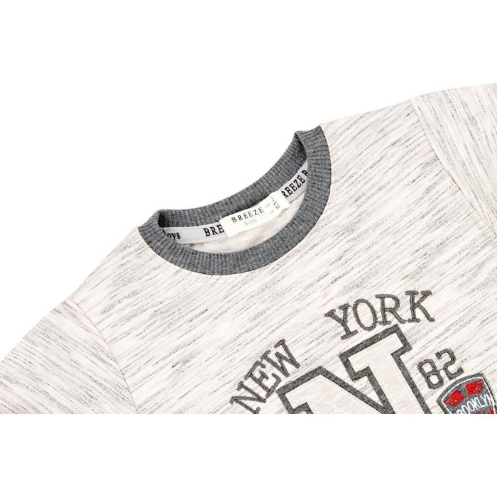 Набор детской одежды Breeze "NEW YORK" (11654-116B-gray) изображение 7