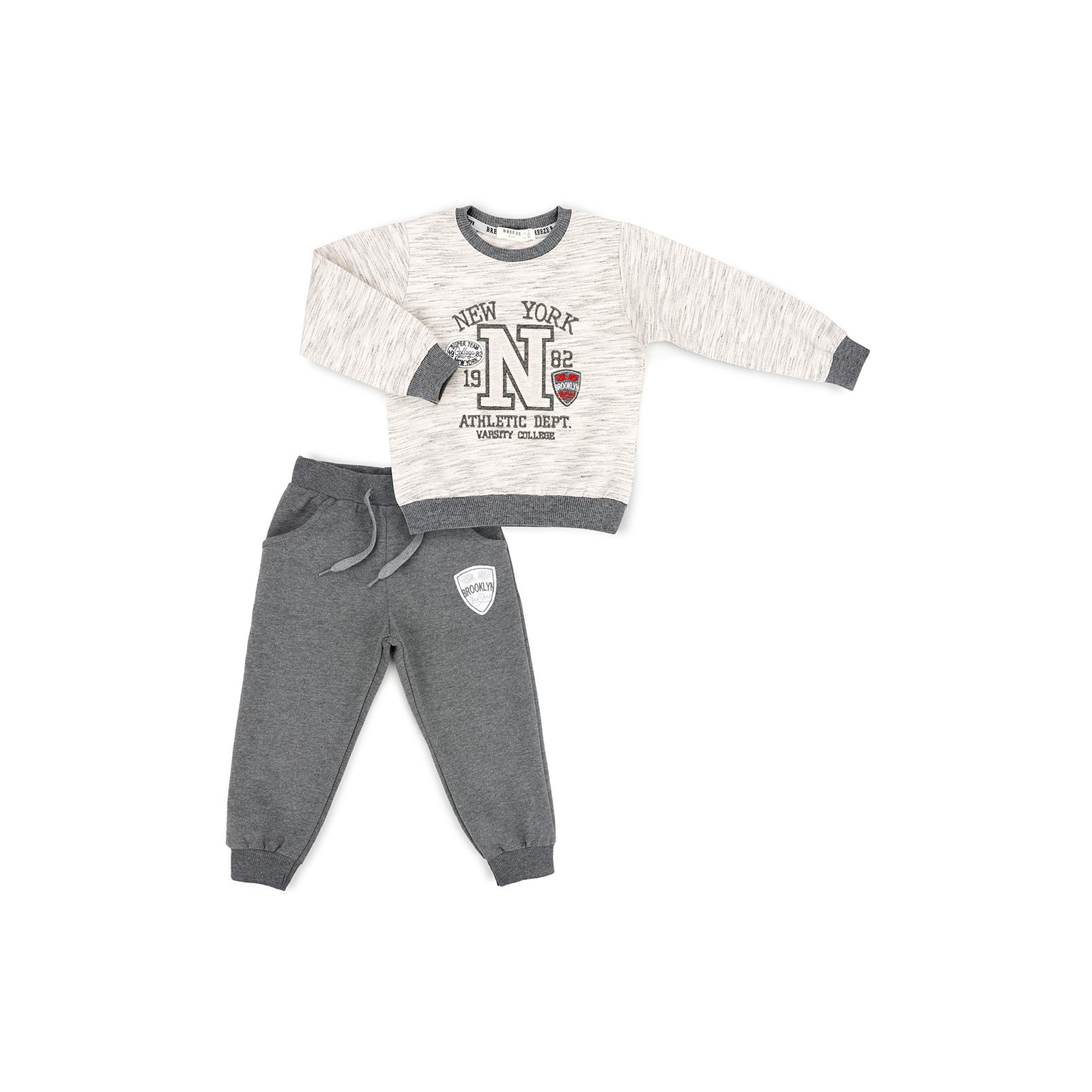 Набір дитячого одягу Breeze "NEW YORK" (11654-116B-gray)