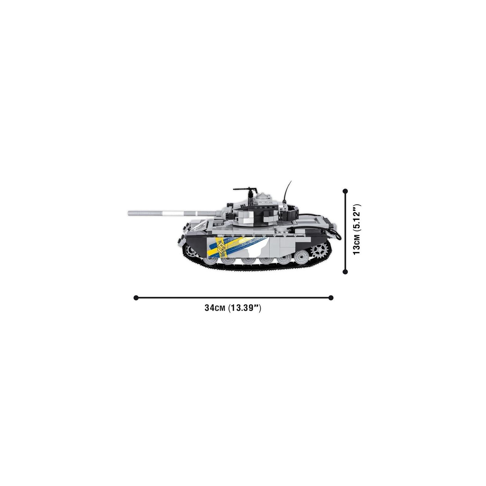 Конструктор Cobi World Of Tanks Сабатон Прімо Вікторія (5902251030346) зображення 7