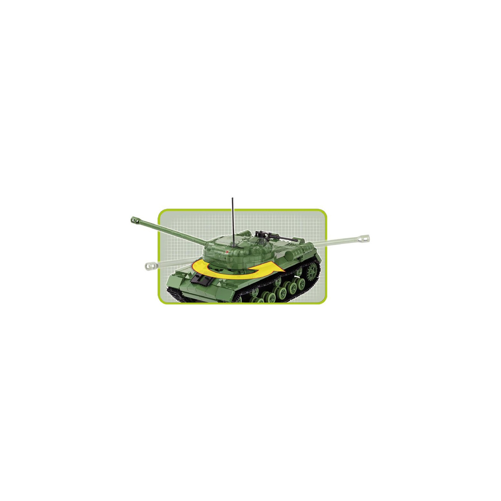 Конструктор Cobi Танк ІС-3 590 деталей (5902251024925) зображення 6